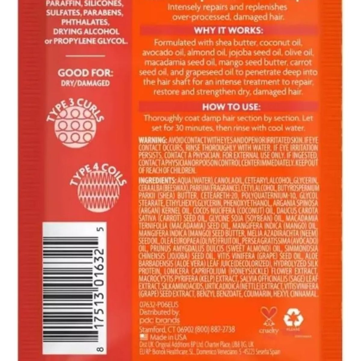 CANTU - Cantu Shea Butter Mascarilla Reparadora 50 g