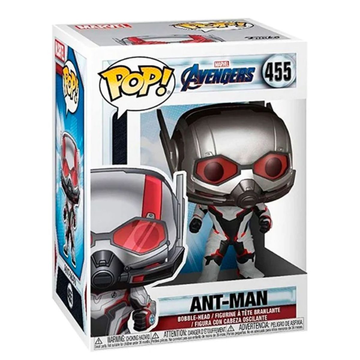 FUNKO - Funko Pop Marvel – Ant-Man 455 + Protector