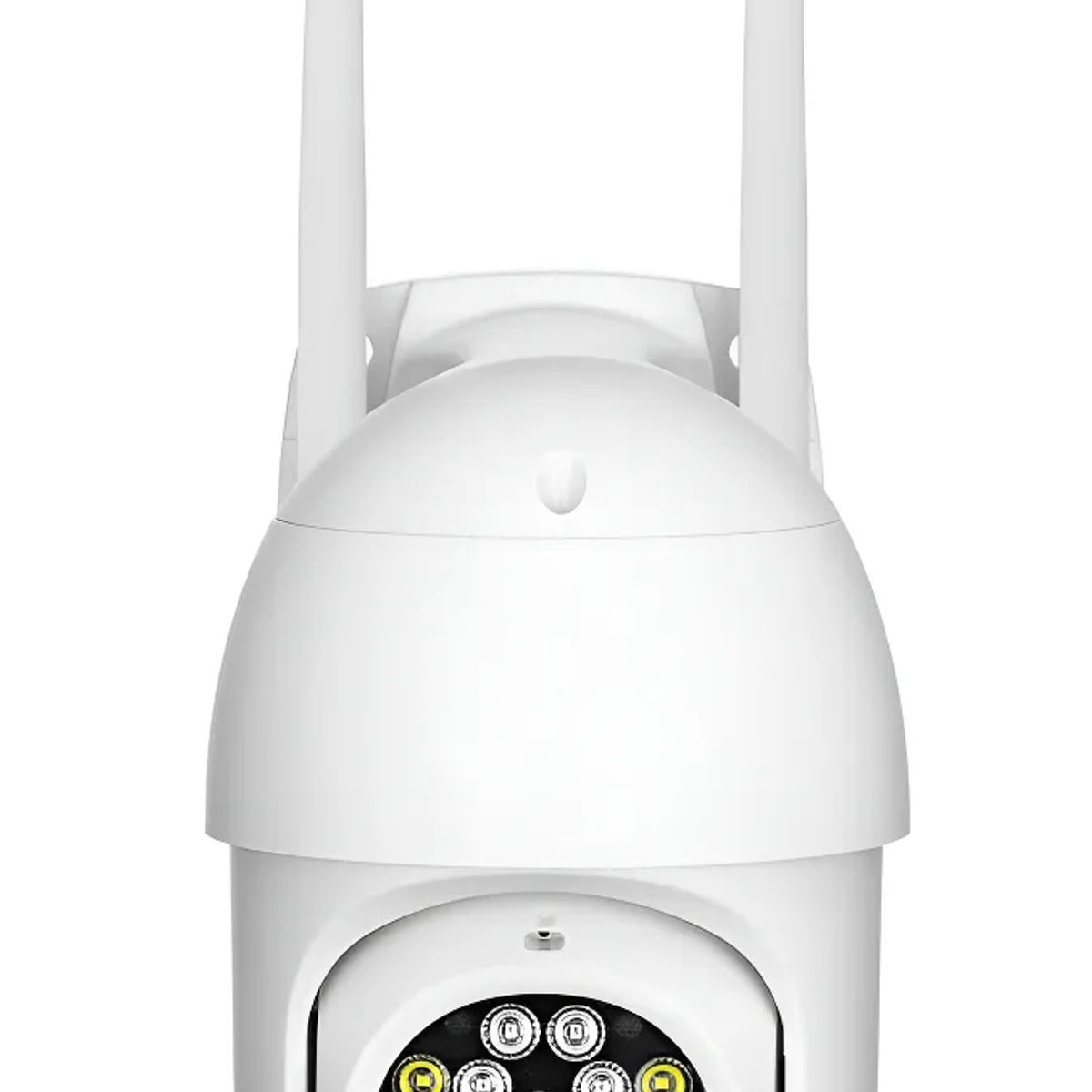 GENERICO - Camara Seguridad Ip Wifi Exterior Qp Modelo A9 Color Blanco
