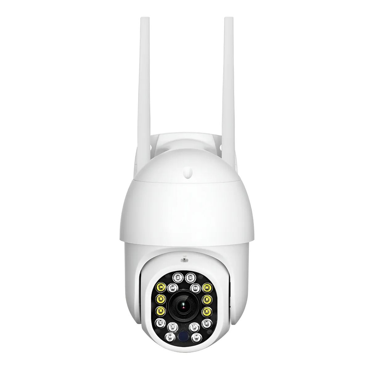GENERICO - Camara Seguridad Ip Wifi Exterior Qp Modelo A9 Color Blanco