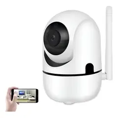 GENERICO - Camara Ip Seguridad Wifi Motorizada Infrarrojo 960y7 Color Blanco