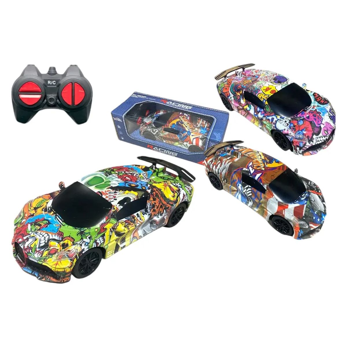 GENERICO - AUTO DE JUGUETE A CONTROL REMOTO DISEÑO VARIADO