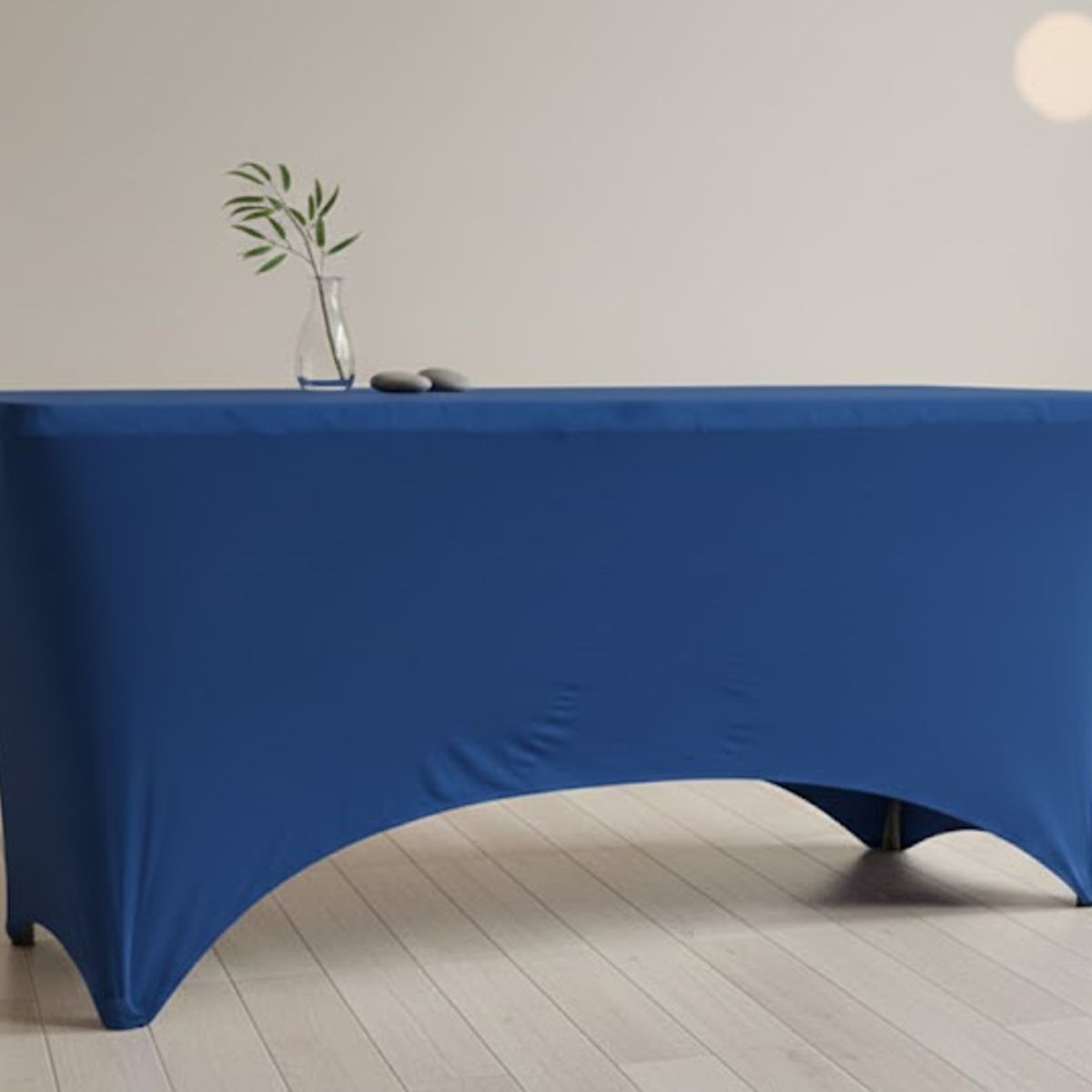 GENERICO - FUNDA  ELASTICA PARA CAMILLA,  MESA  210X90X75 CM AZUL REY