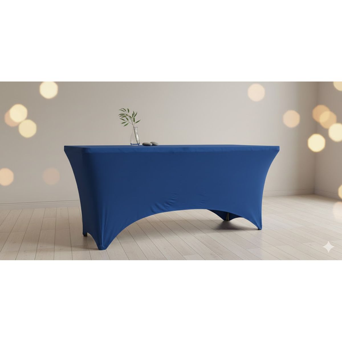 GENERICO - FUNDA  ELASTICA PARA CAMILLA,  MESA  210X90X75 CM AZUL REY