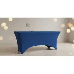 GENERICO - FUNDA ELASTICA PARA CAMILLA, MESA 210X90X75 CM AZUL REY