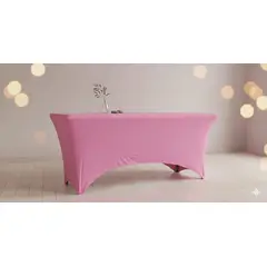 GENERICO - FUNDA ELASTICA PARA CAMILLA, MESA 210X90X75 CM ROSADA