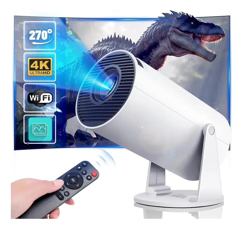 GENERICO Proyector Hy300pro Proyector Portátil Hd 4k 200ansi 8000lm