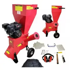 ALTERNATIVE - Chipeadora Trituradora De Rama Y Palo A Gasolina 7,5 Hp