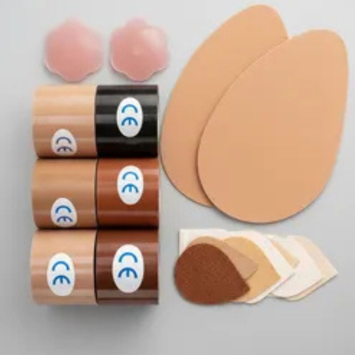 FANEL - Cinta Lifting para Busto + Cubre Pezón  Set Completo Boob Tape