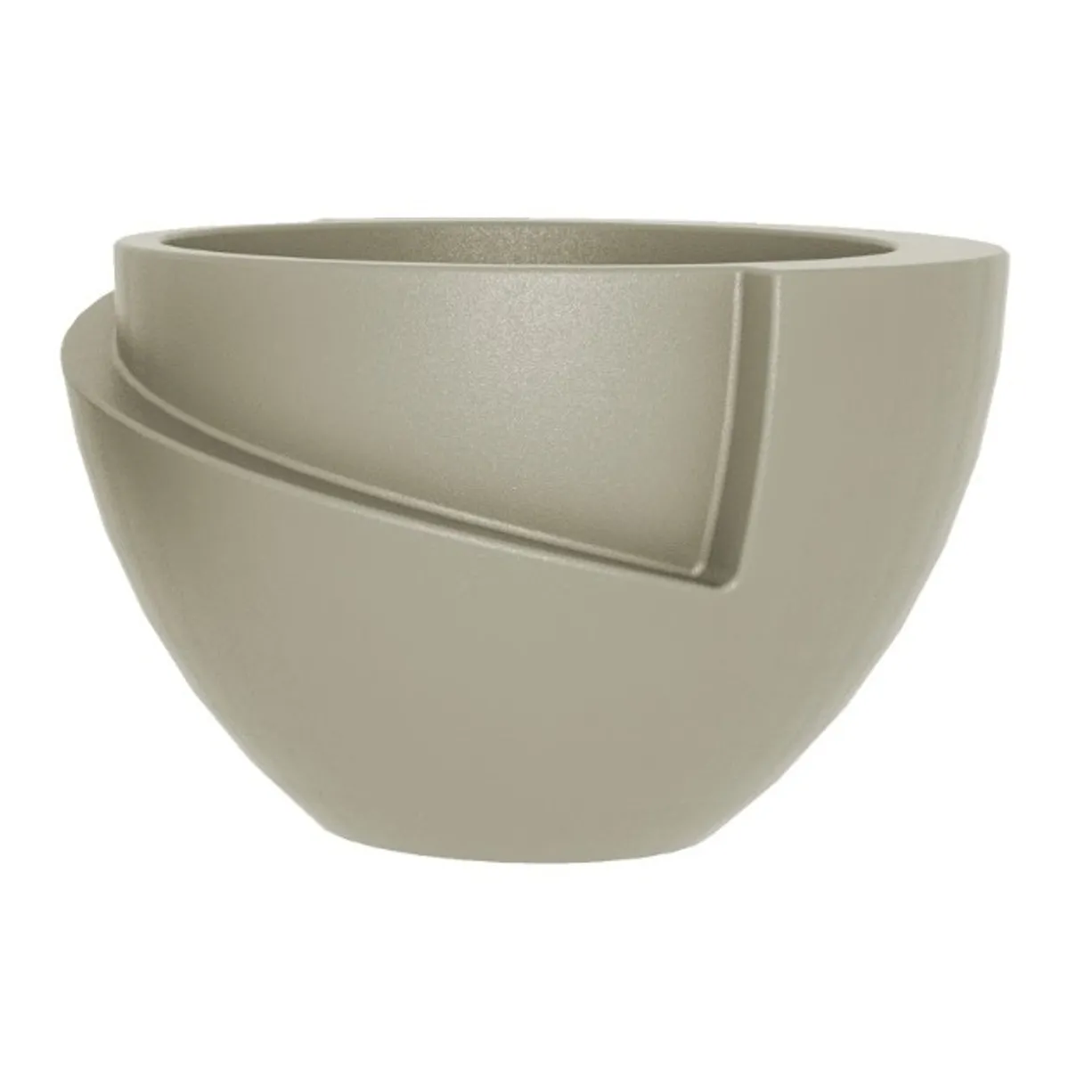 GENERICO - MACETERO CEMENTO MODELO CURITIBA 32CM ALTO