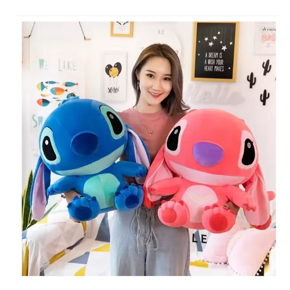 MORLAN - Peluche Coleccionable Morlan® 40 cm – Modelo Kori Azul Ultra Suave
