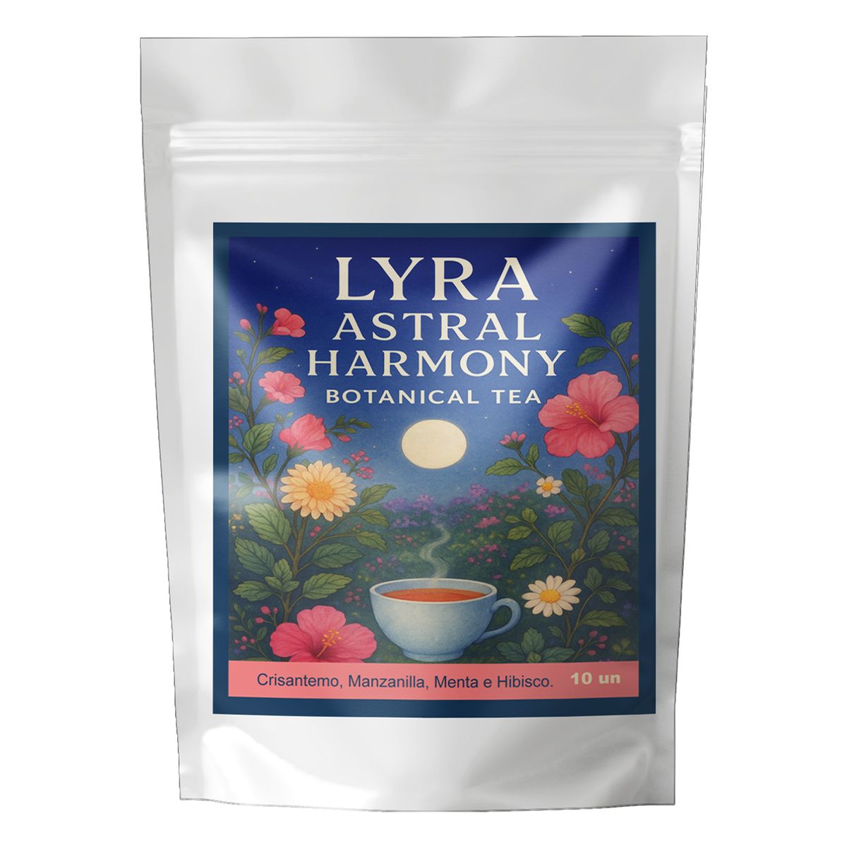 ANDES TEA - Lyra Astral Harmony – Infusión Botánica Relajante Andes Tea 10 bolsitas individuales