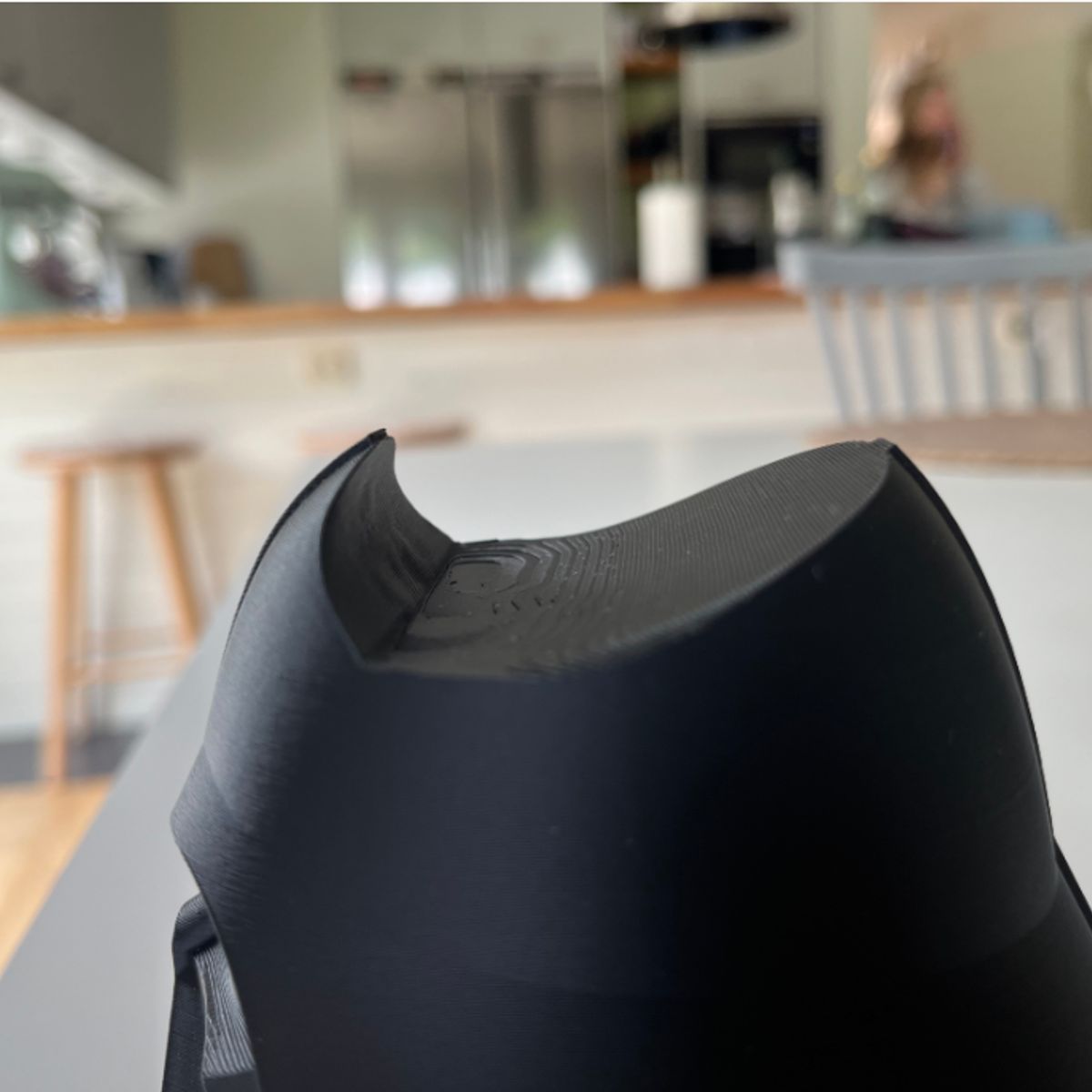 GENERICO - Soporte para mando PS5 forma de Darth Vader Blanco