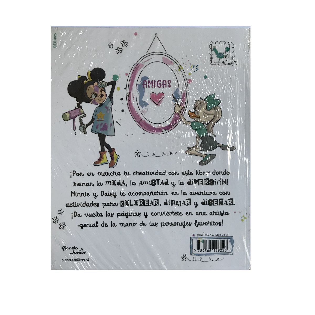 DISNEY - Libro Infantil Arte y Creaciones Fabulosas Minnie