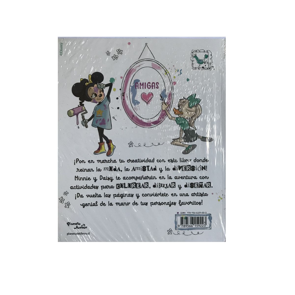 DISNEY - Libro Infantil Arte y Creaciones Fabulosas Minnie