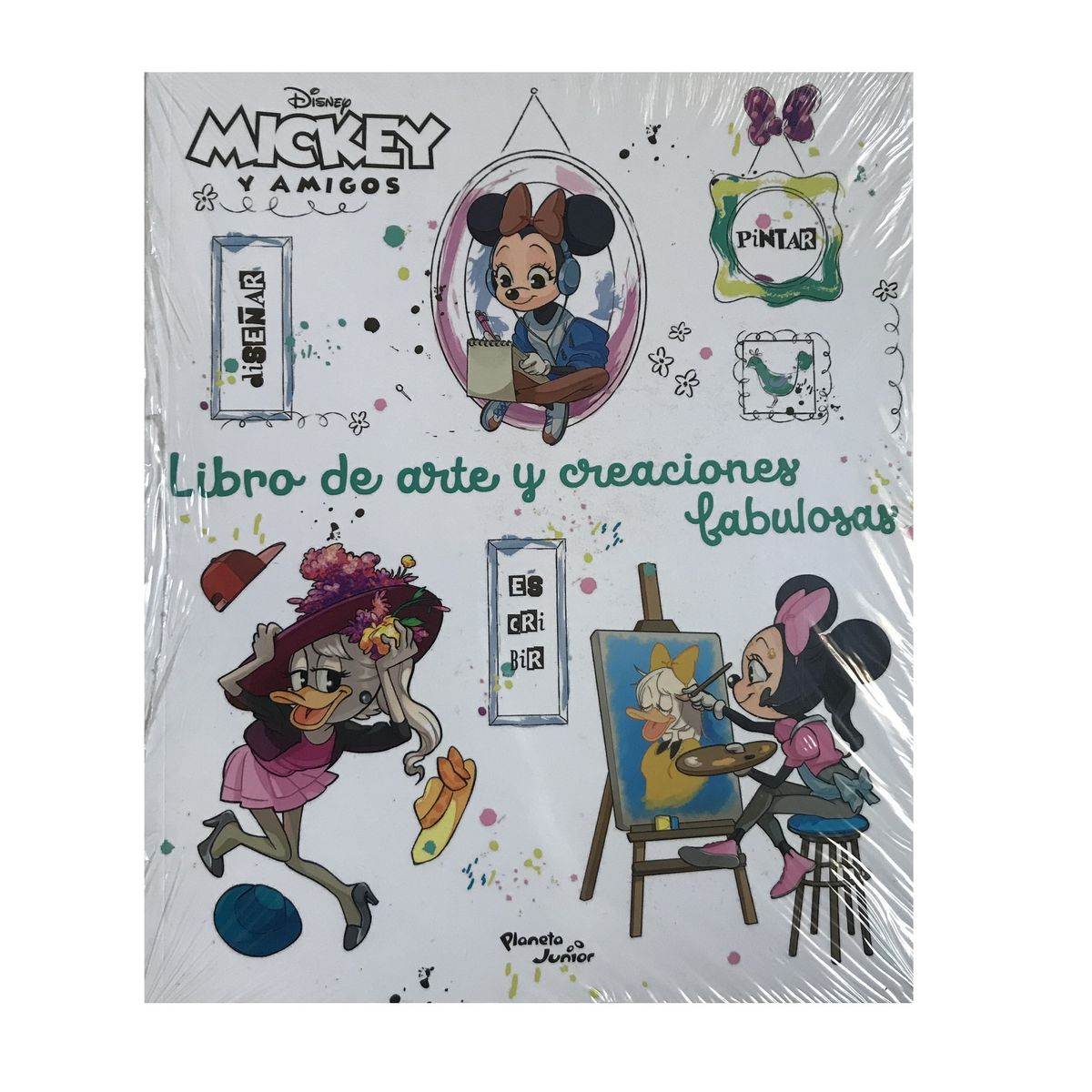 DISNEY - Libro Infantil Arte y Creaciones Fabulosas Minnie