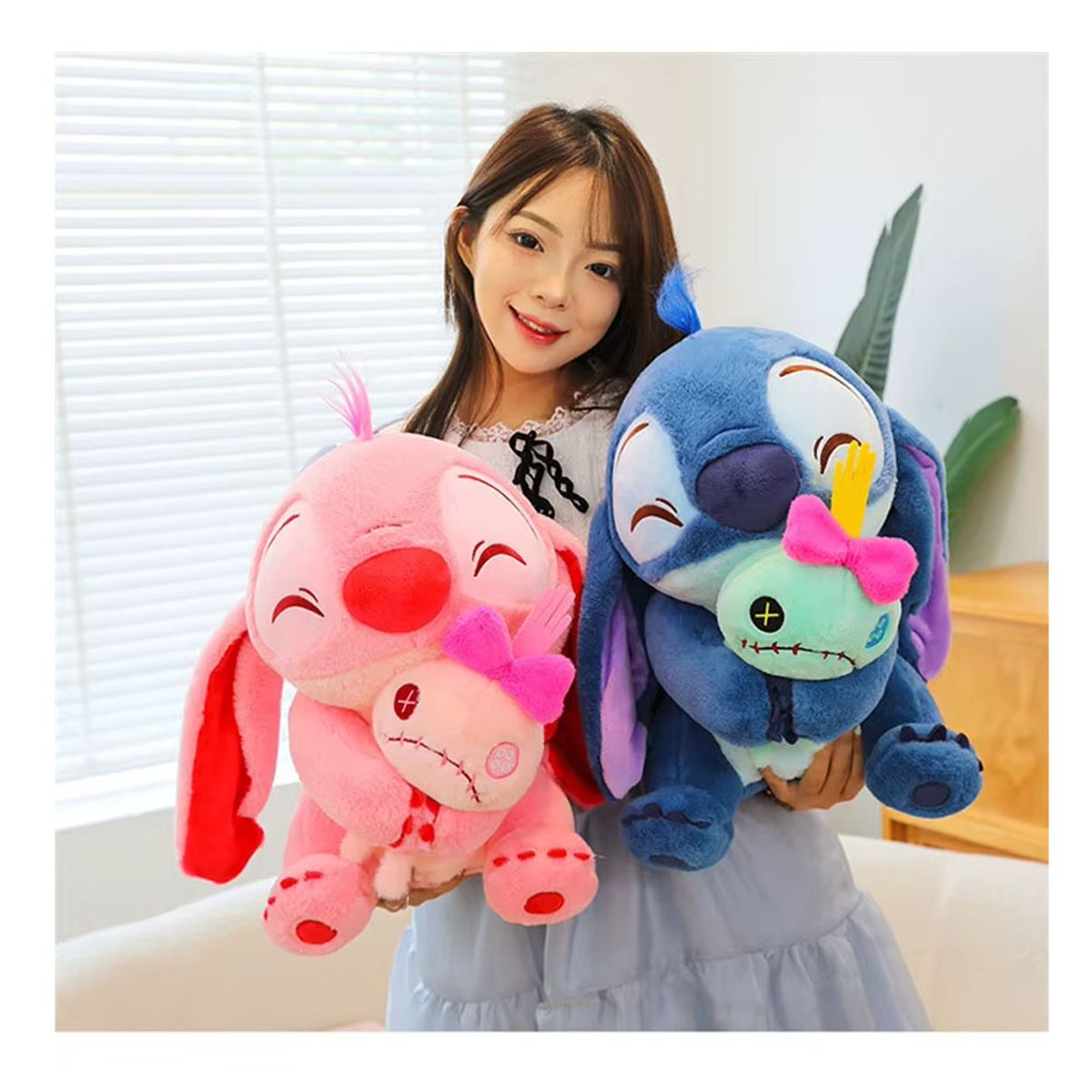 MORLAN - Peluche Coleccionable Morlan® 45 cm – Modelo Kori & Muñeca Mimi Ultra Suave