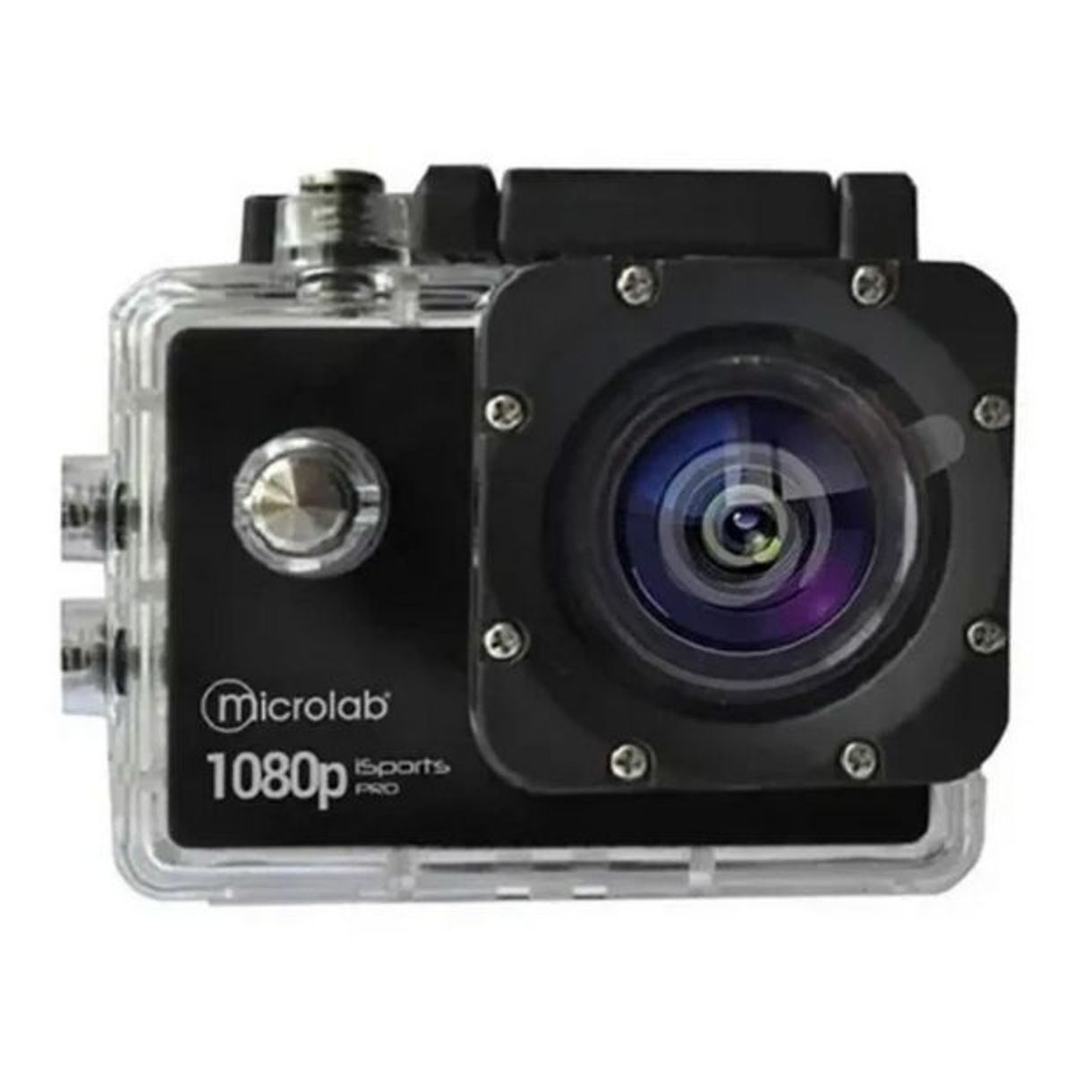 MICROLAB - Cámara deportiva Microlab 8959 Full HD isports Pro 7 1080 HD Anti Shock Recargable Pantalla 2.0