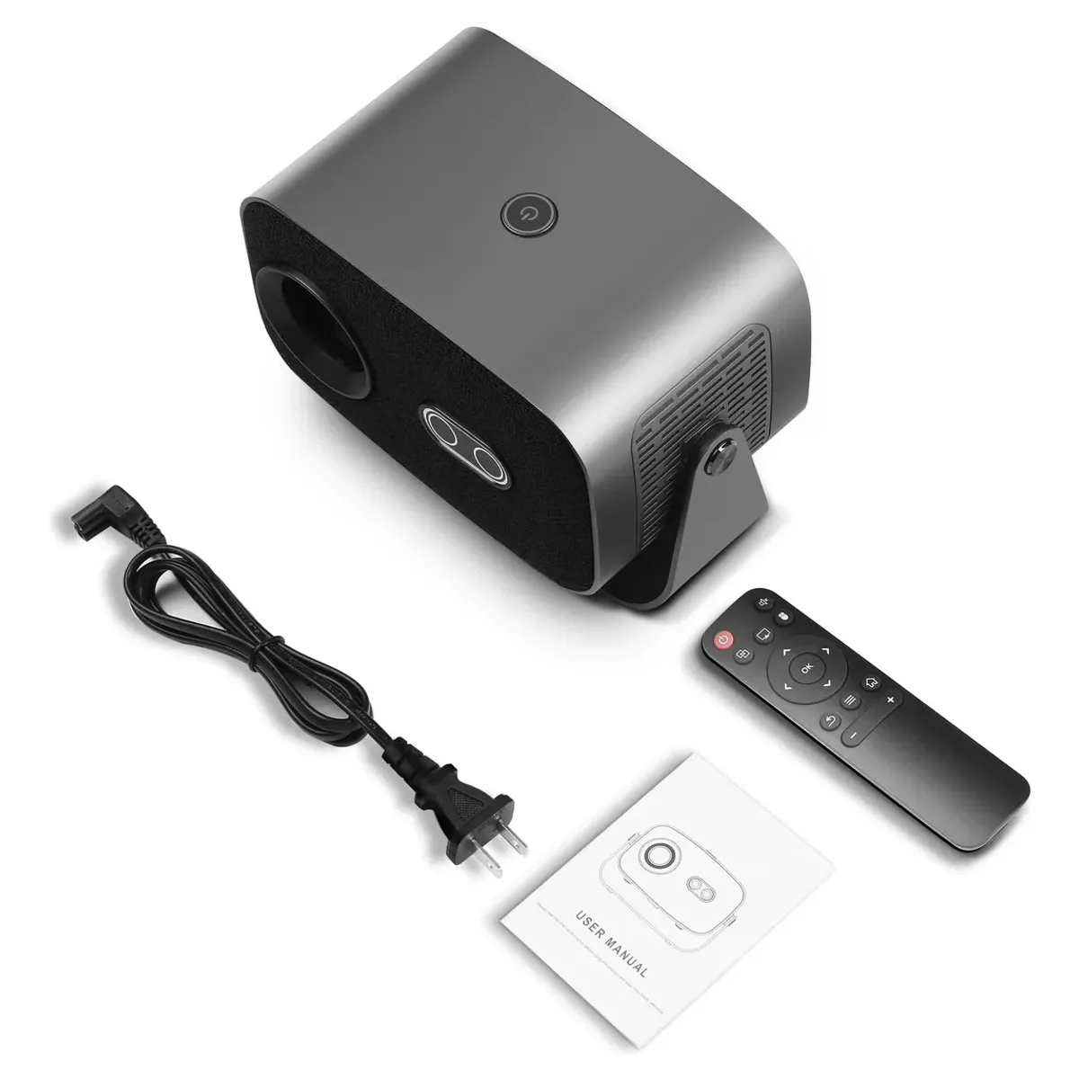GENERICO - Proyector Portátil Mini A10 Hd Ultra 4k Android 13 Wifi Bluetooth 12000lm