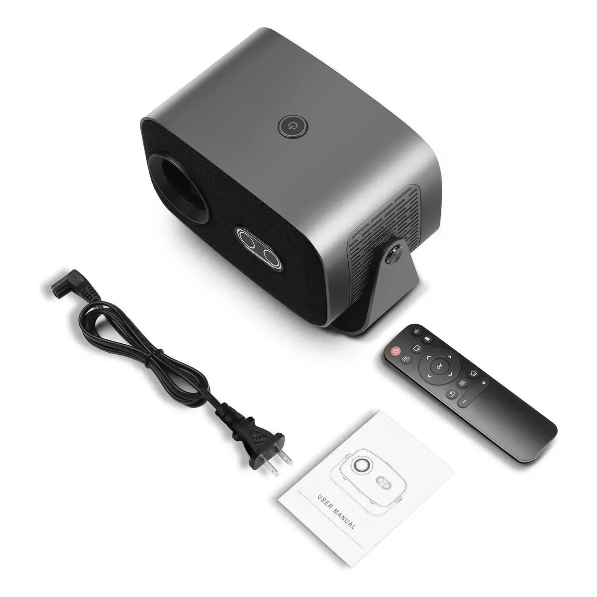 GENERICO - Proyector Portátil Mini A10 Hd Ultra 4k Android 13 Wifi Bluetooth 12000lm
