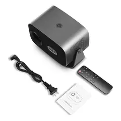 GENERICO - Proyector Portátil Mini A10 Hd Ultra 4k Android 13 Wifi Bluetooth 12000lm