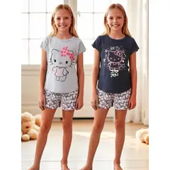 HELLO KITTY - Pack 2 Pijamas Niña