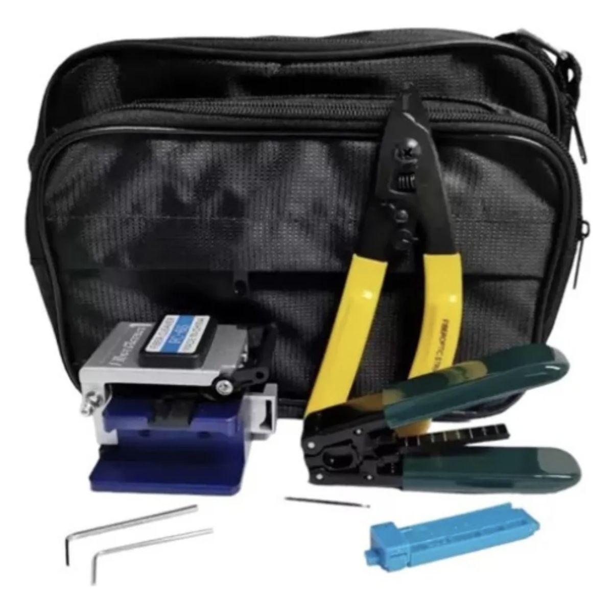 GENERICO - Kit De Herramientas Para Fibra Optica 6 En 1 Ffth