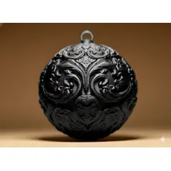 GENERICO - Esfera Decorativa - Elegante Navidad