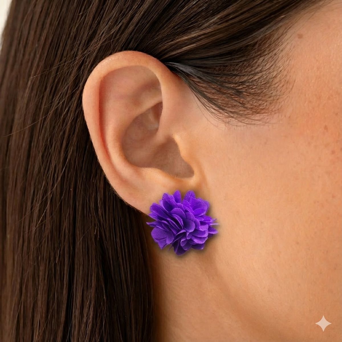GENERICO - Aros Pendientes Morado New Collection