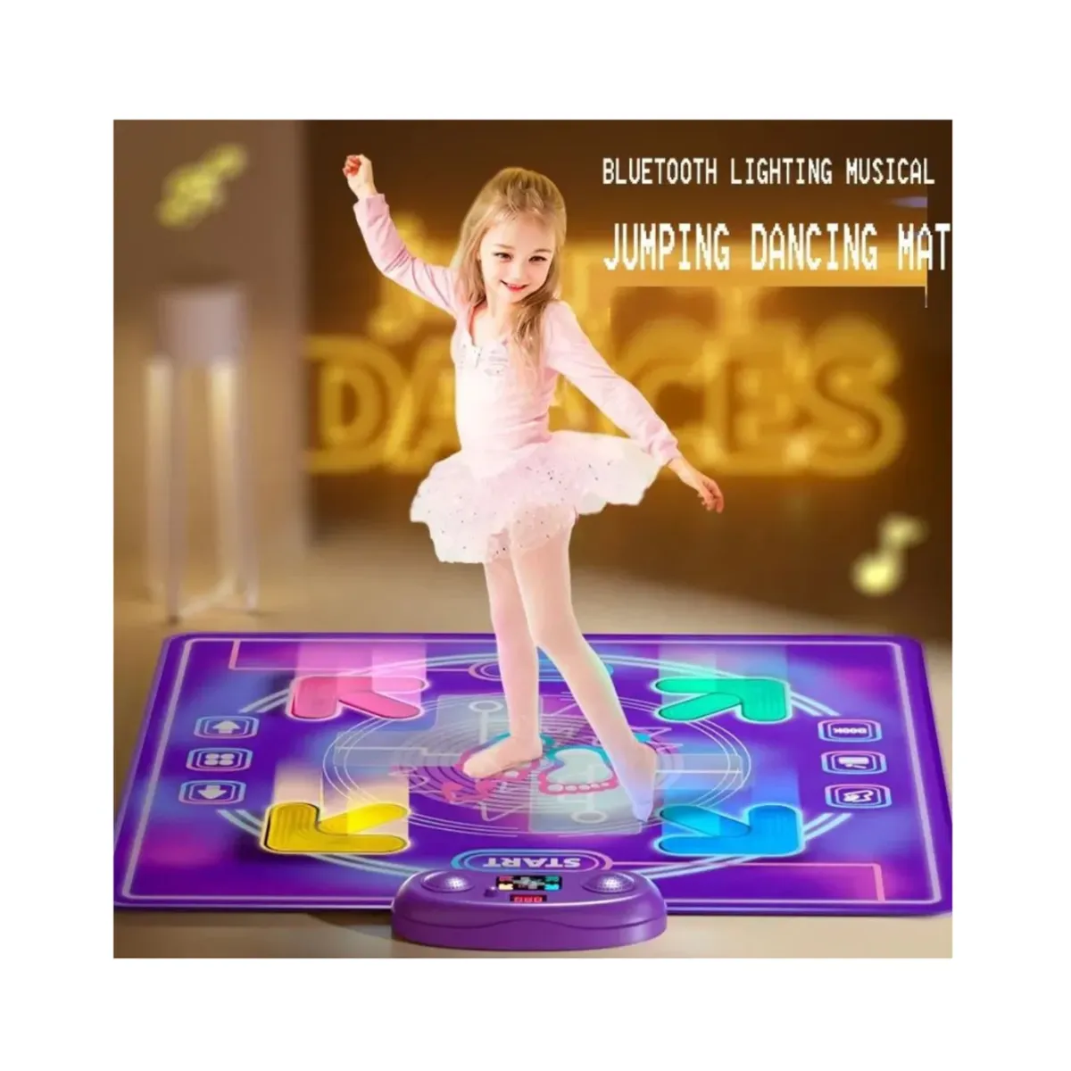 GENERICO - Alfombra Musical De Baile Infantil Tapete Electronico Niñas