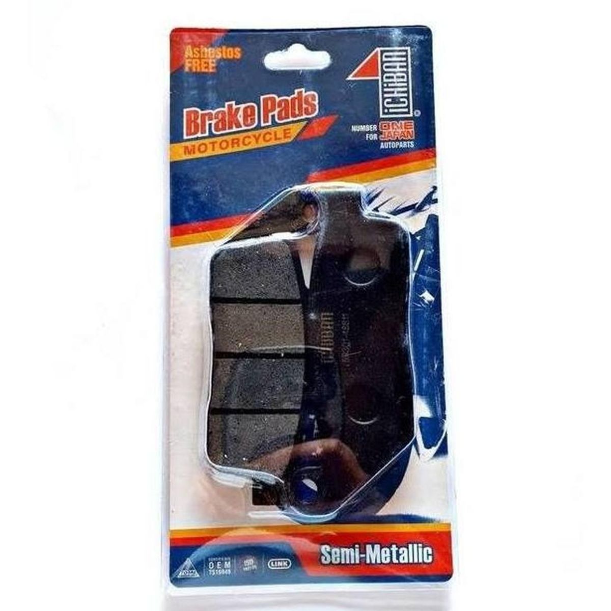 GENERICO - Pastillas De Freno Delanteras Para Honda Cbr300r Japonesas