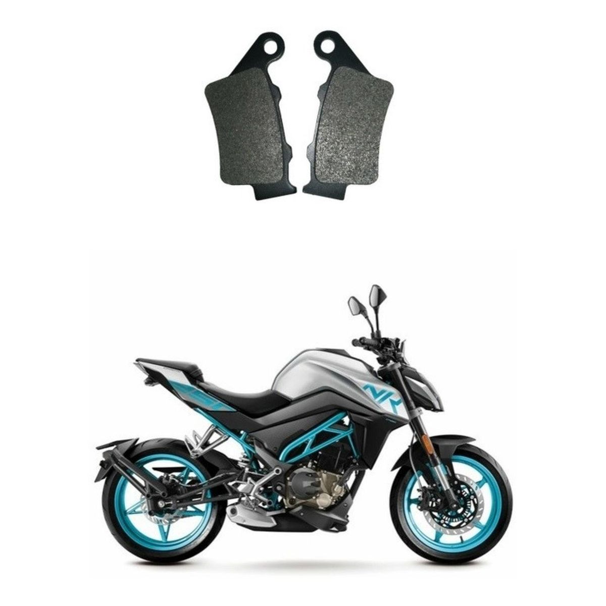 GENERICO - Pastillas Traseras Cf Moto Nk 250  Sr 250