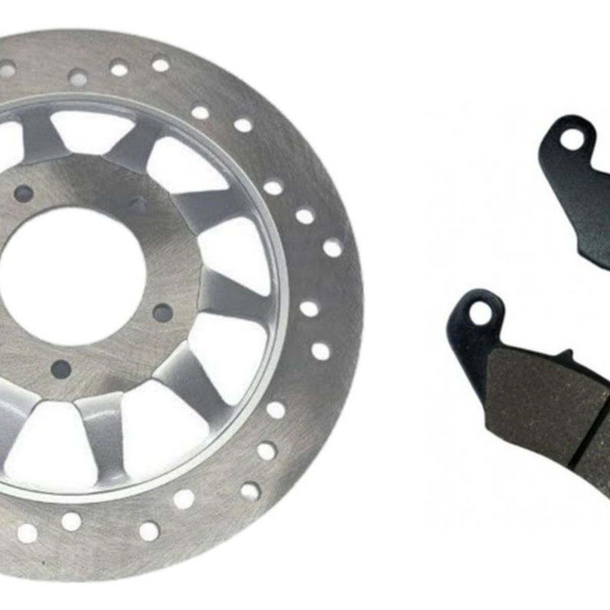GENERICO - Disco + Pastillas De Freno Honda Xr 125 - 150 - 190l Japones