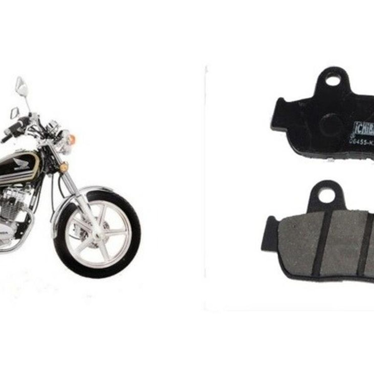 GENERICO - Pastillas Delanteras Honda Vmen 125 Japonesas
