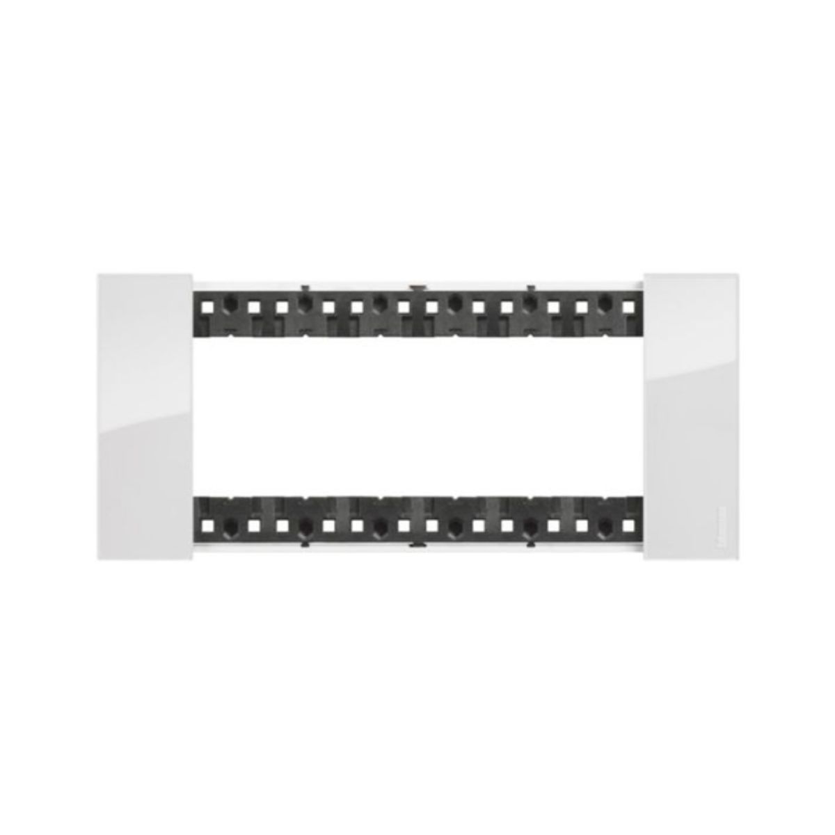 BTICINO - Placa 6 Puestos Bticino Hielo Living Now