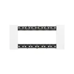 BTICINO - Placa 6 Modulos Blanco Living Now