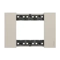 BTICINO - Placa 3 Modulos Arena Living Now