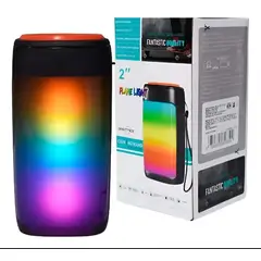 OEM - Pack 4 Parlantes Inalambricos Portatil Luces Led