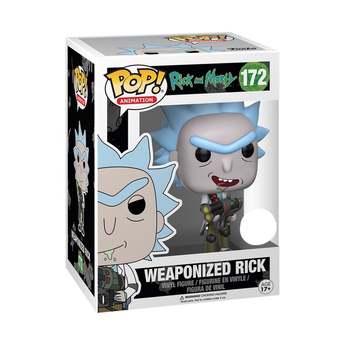 FUNKO - Funko Pop Rick y Morty – Rick 172 Chase + Protector