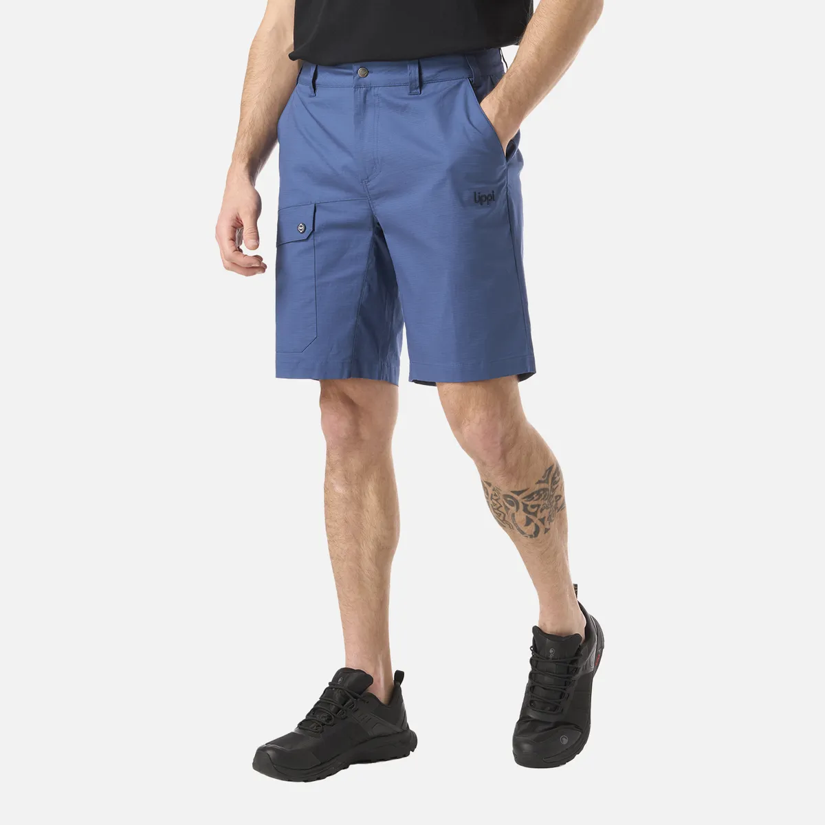 LIPPI - Short Hombre Camp Pro Q-Dry Shorts Azul Oscuro Lippi