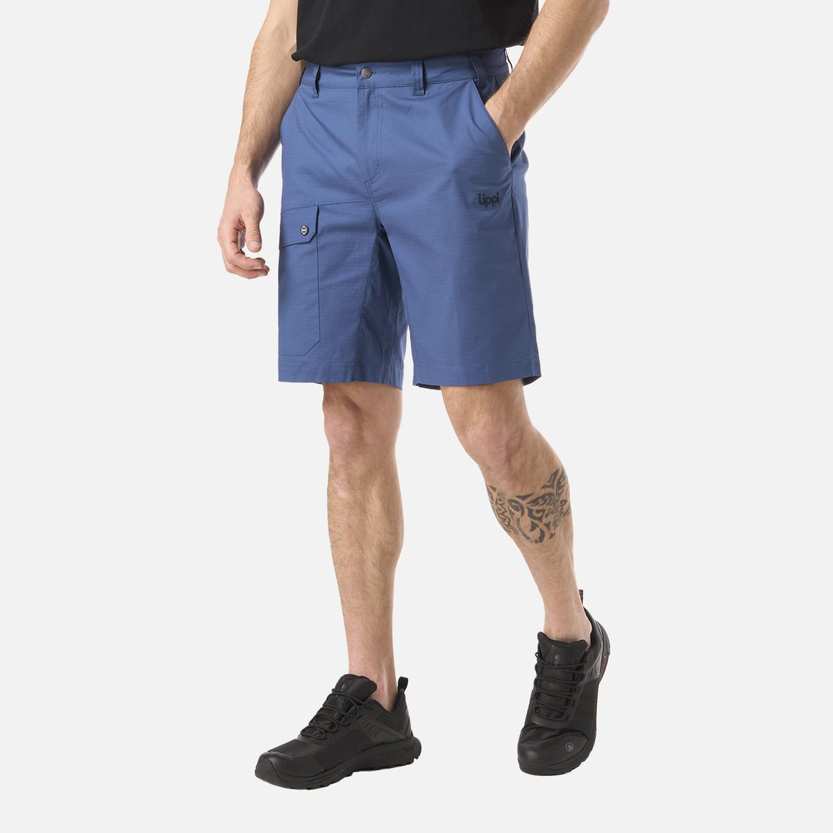 LIPPI - Short Hombre Camp Pro Q-Dry Shorts Azul Oscuro Lippi