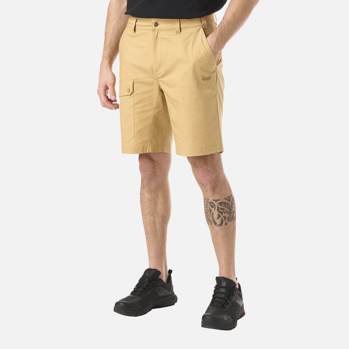 LIPPI - Short Hombre Camp Pro Q-Dry Shorts Camel Lippi