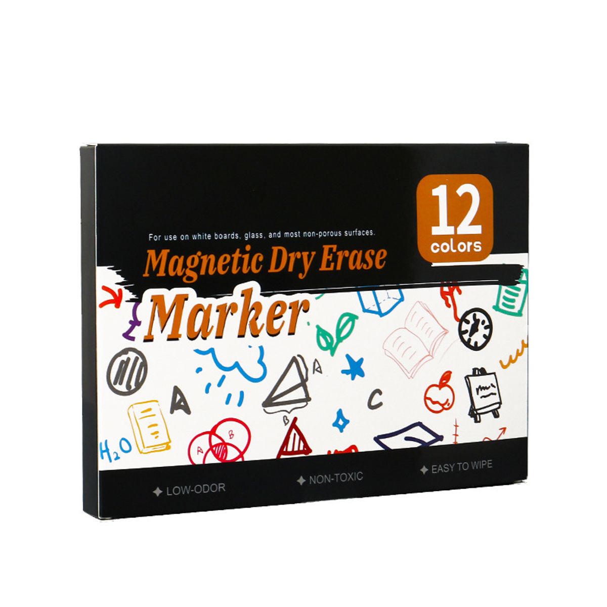 GENERAL - Adsorbable Niños Borrable Pizarra Pen Eraser Set