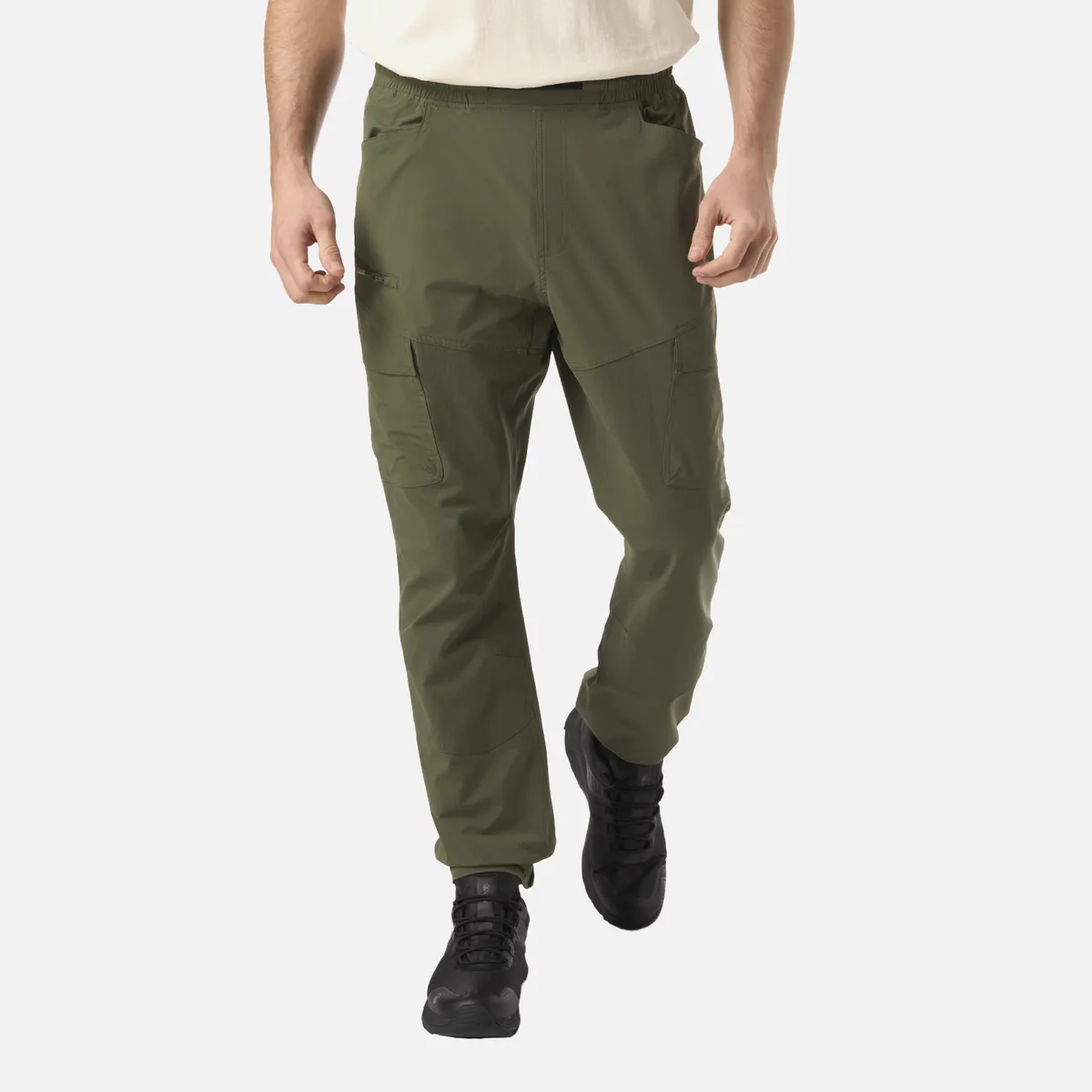 LIPPI - Pantalón Hombre Rock Q-Dry Pants Verde Musgo Lippi