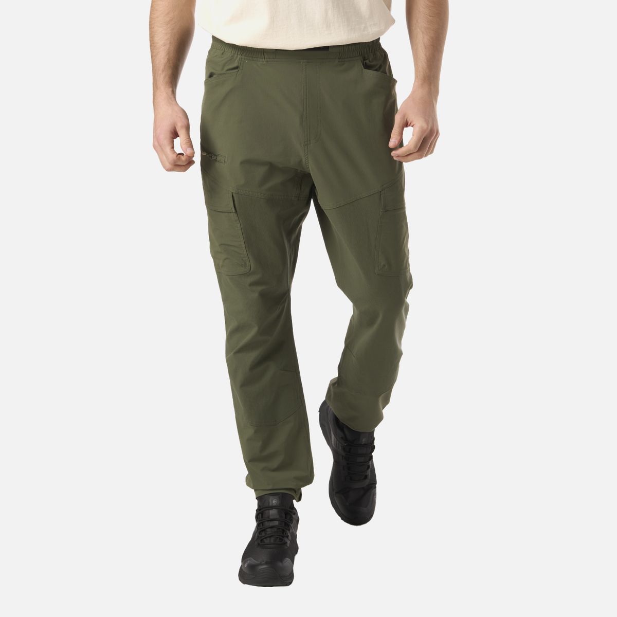 LIPPI - Pantalón Hombre Rock Q-Dry Pants Verde Musgo Lippi