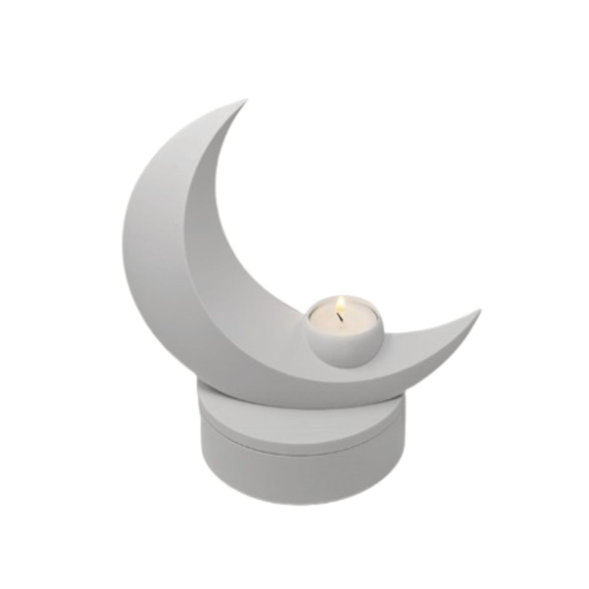 GENERICO - Portavelas con forma de Luna