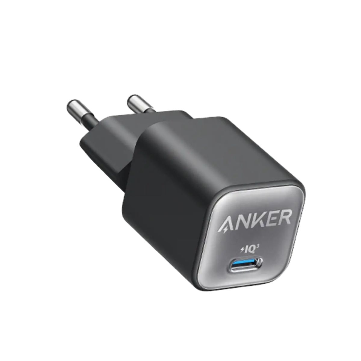 ANKER - Anker 511 Nano 3 Cargador GaN 30W, Cargador USB-C Rápido, Power Delivery, ActiveShield 2.0, Cargador Compacto, iPhone, Samsung, iPad, MacBook Air, Negro