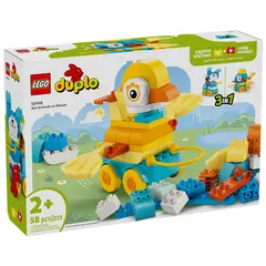 LEGO - ANIMALES SOBRE RUEDAS 3EN1 DUPLO 10448