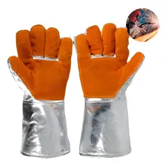 KUANGYE - Guantes Mitones Alta Temperatura Para Panadería Y Hornos