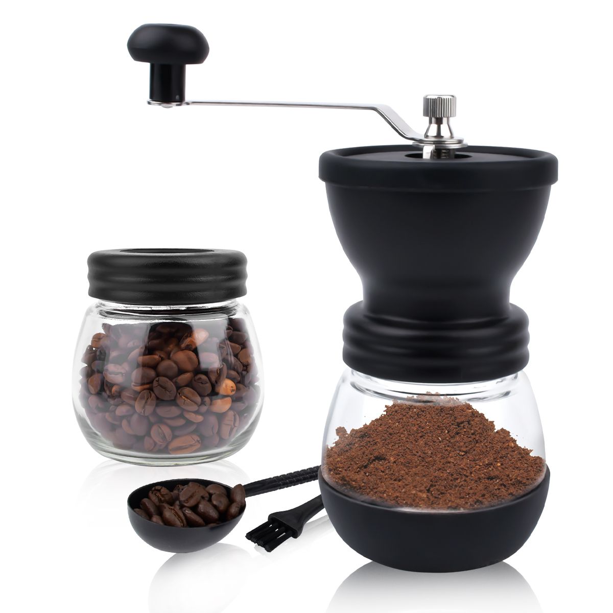 YAYKO - Molinillo De Café Moledor Manual De Granos Café Y Semillas